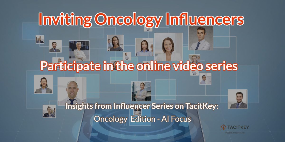 Inviting Oncology Influencers: AI Focus