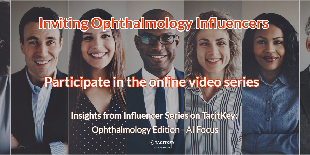Inviting Ophthalmology Influencers: AI Focus